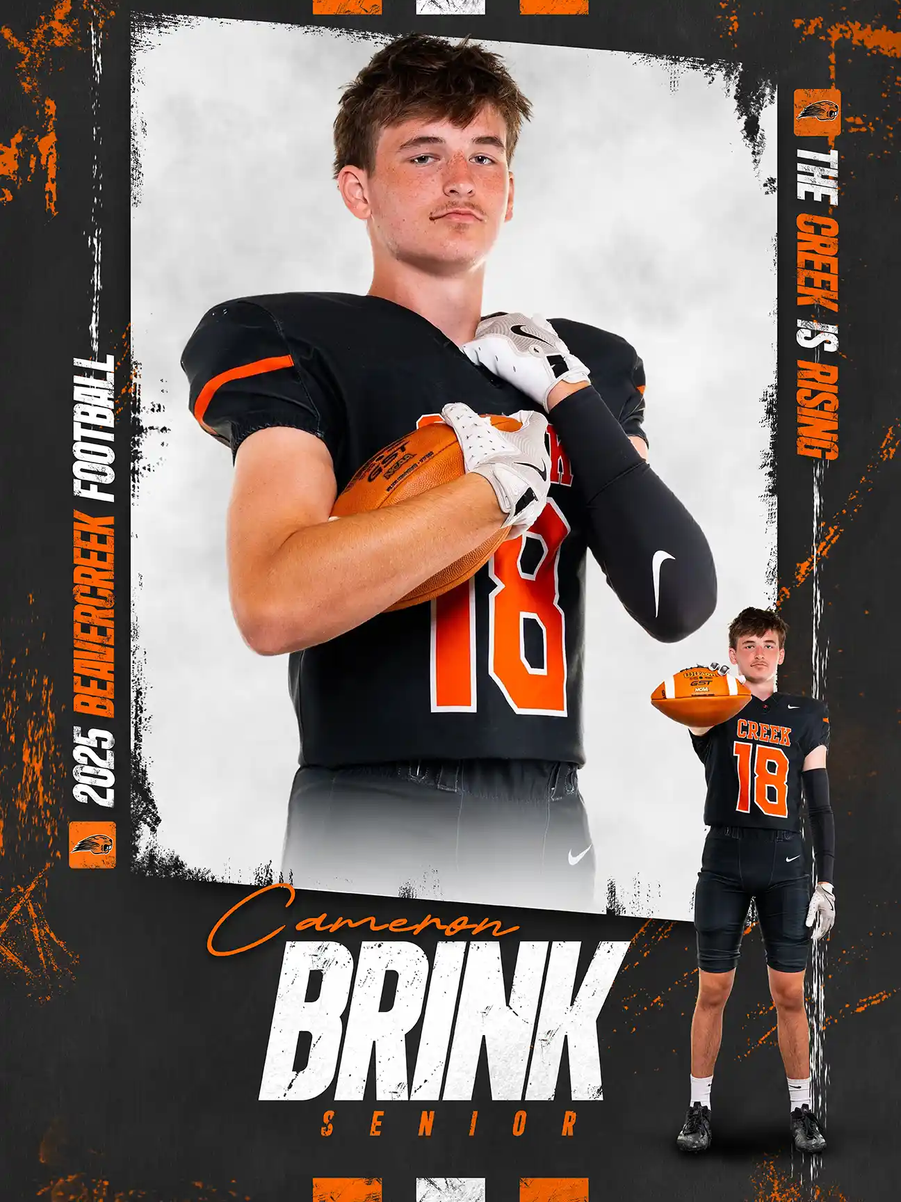 Beavercreek Football Cameron Brink